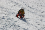 Me Somewhere In The Middle Of 41 Consecutive Forward Rolls Down A Snow Slope